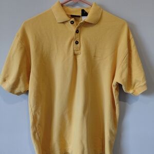 Patagonia Men's Mustard Polo Shirt
